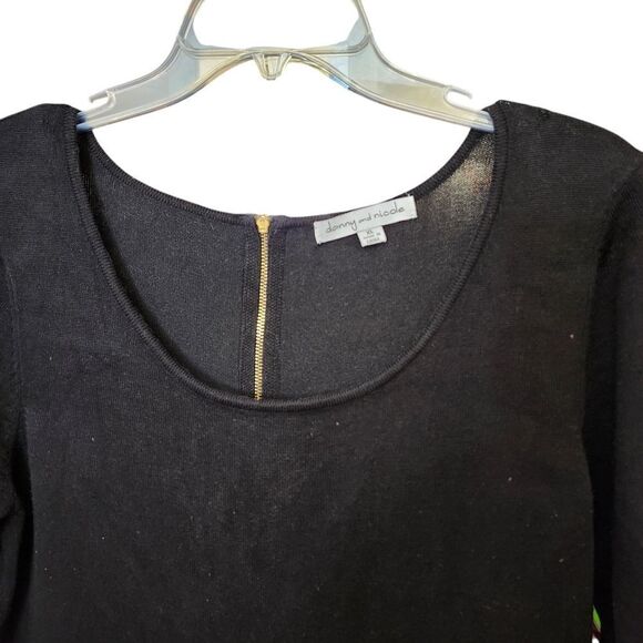 Danny&Nicole sweater dress fit and flare short sleeve Sz XL - Picture 9 of 12